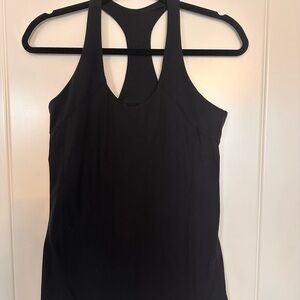Lululemon Black Racerback Tank Top
